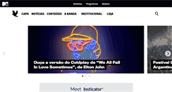 Desktop Screenshot of coldplaybrasil.com